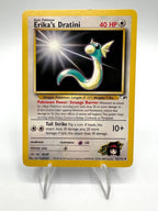 Carta Pokemon set Gym Heroes Erika's Dratini 42/132 Excellent Inglese Vintage