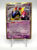 Carta pokemon Typhlosion 12/101 Holo set Specie delta EX L'isola dei draghi Good