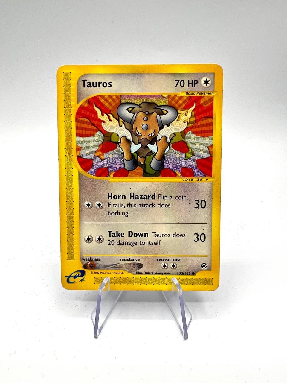 Tauros 133/165 - Common Expedition Base-Set 2002 Pokemon inglese played