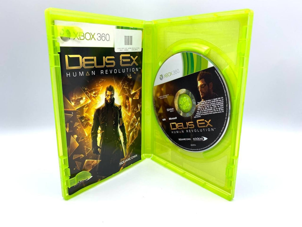 Deus Ex: Human Revolution Microsoft Xbox 360 Completo Funzionante Italiano
