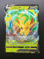 Carta Pokemon Leafeon V 007/203 PRE Prismatic evolutions Near mint Holo Inglese