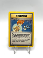Carta pokemon Misty's Duel 123/132 Trainer Vintage set Gym Heroes Inglese EXC