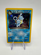 Carte Pokemon Dark Blastoise TR3/82 set Holo team rocket inglese condizioni good