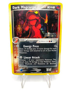 Carta Pokemon Dark Magcargo set Team Rocket Returns 38/109 Holo Stamped Good ENG