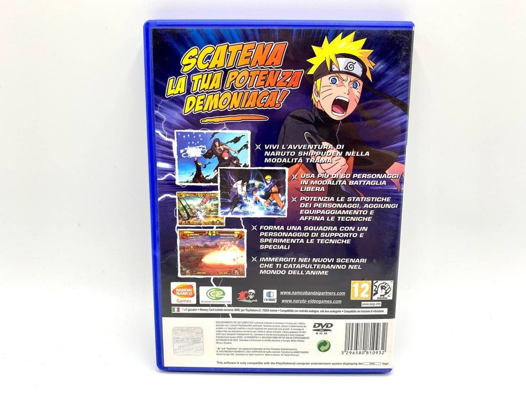 Naruto Shippiden Ultimate Ninja Storm 5 PS2 PLAYSTATION 2 ITA Italiano completo