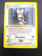 Carta Pokemon Noctowl 42/111 set Neo Genesis 1a edizione Inglese Near mint