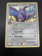 Carta pokemon Aerodactyl set EX La Leggenda di Mew 1/92 Holo Italiano Poor