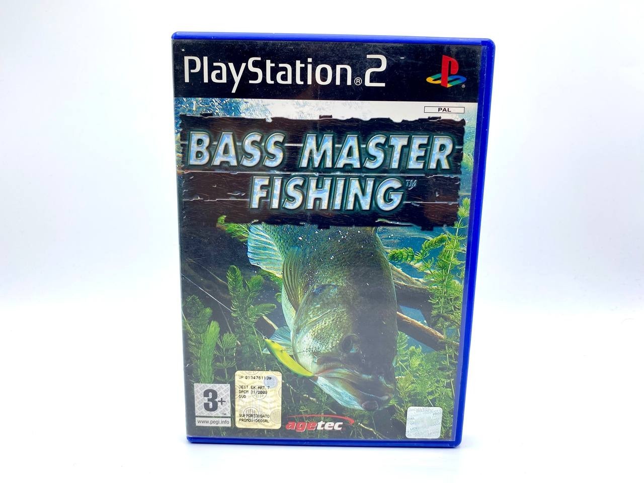 BASS MASTER FISHING SIMULATORE PESCA SONY PLAYSTATION 2 PS2 Funzionante Completo