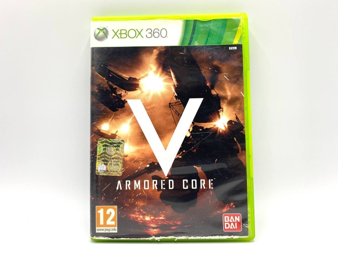 Armored Core V Microsoft Xbox 360 Bandai Completo funzionante Italiano