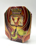 Pokémon Elemental Power Tins: Scatola da collezione flareon ex italiano siled