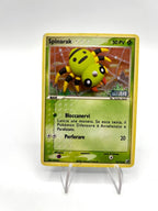 Carta pokemon SPINARAK  75/115 Ex forze segrete Stamped Italiano Near mint Holo