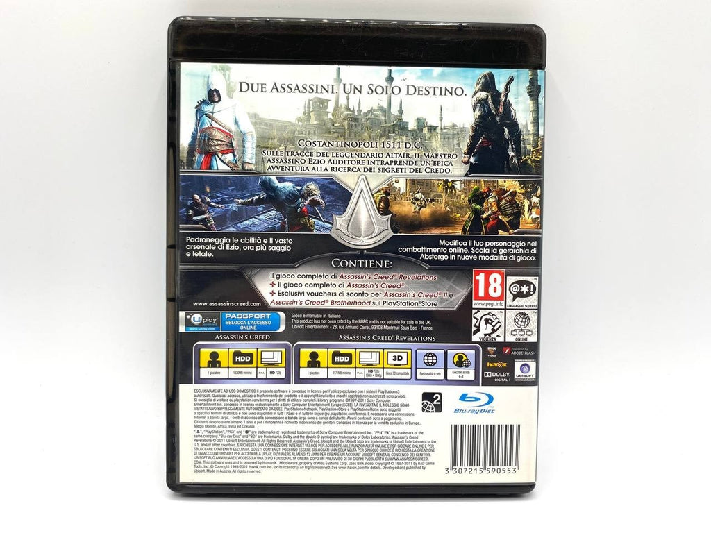 Assassin's Creed Revelations PS3 Sony Playstation 3  Italiano ITA Completo