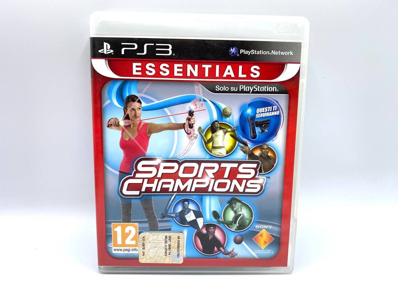 Sports Champions PS3 PLAYSTATION essentials Funzionante completo Italiano
