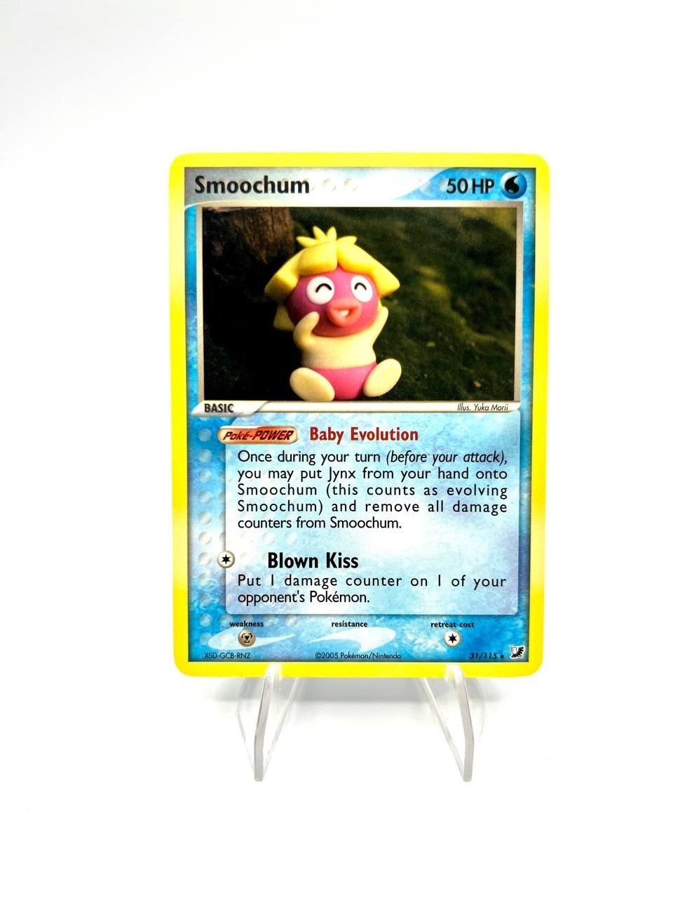 Carta pokemon Smoochum 31/115 set Unseen Forces Vintage Near mint Inglese