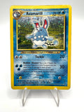 Carta pokemon Azumarill 2/111 Holo set Neo Genesis Played Inglese Vintage