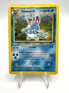 Carta pokemon Azumarill 2/111 Holo set Neo Genesis Played Inglese Vintage
