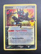 Pokemon Greninja swsh144 promo CEL Gran Festa 25th Italiano Near Mint Holo