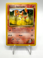 Carta pokemon Blaine's Charmander 61/132 Gym Heroes Inglese Vintage Excellent