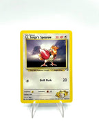Carta pokemon Lt. Surge's Spearow 52/132 set Gym Challenge Vintage Excellent ENG