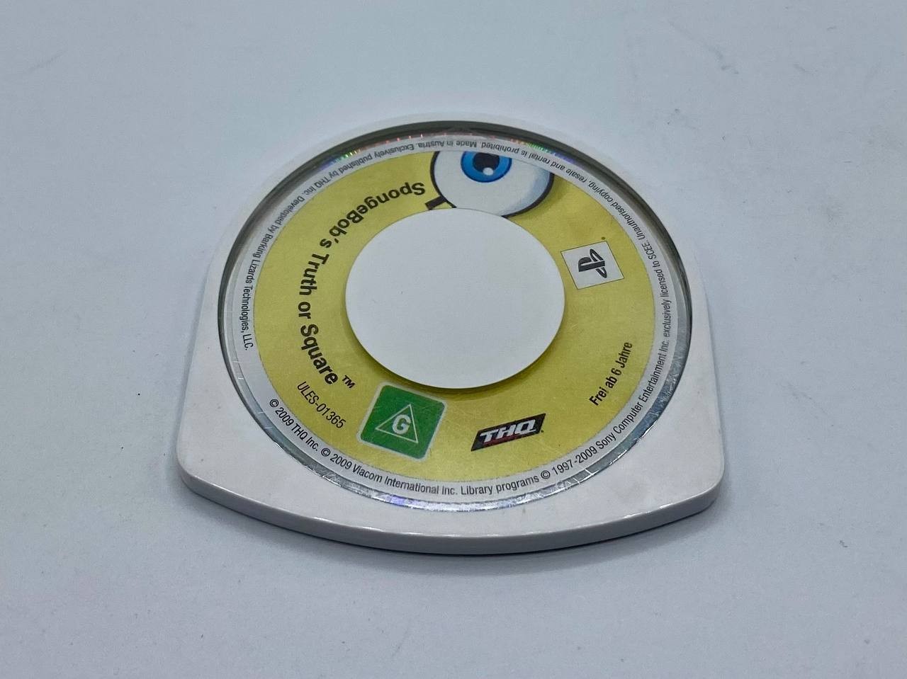 Videogioco Spongebob Il Vendicatore Giallo PlayStation PSP Italiano Con manuale
