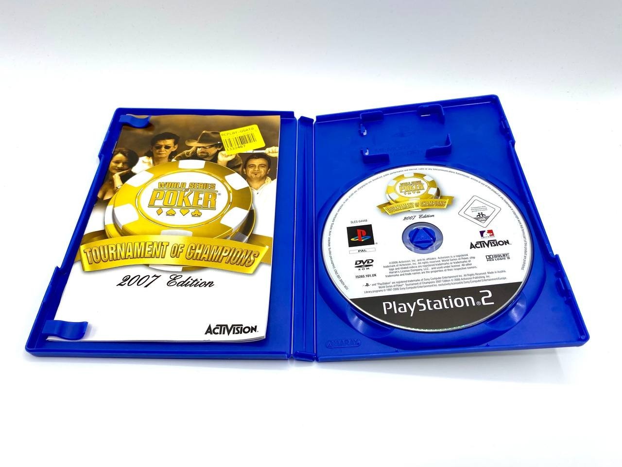 Gioco World Series Of Poker 2007 Edition Ps2 Pal Ita Usato Funzionante Completo