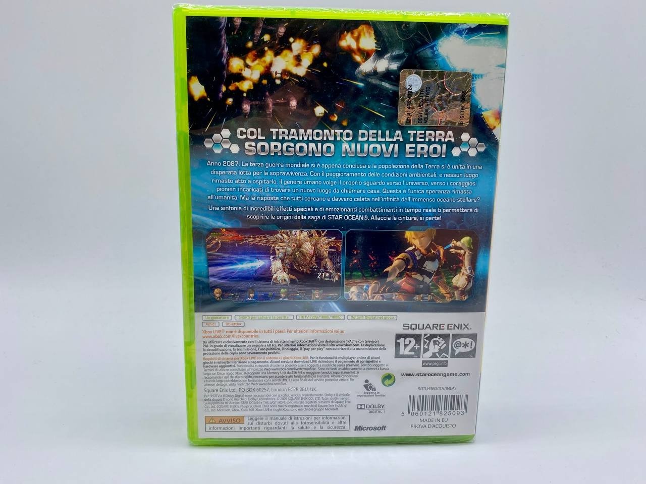 Star Ocean the Last Hope XBOX 360 Microsoft PAL ITA gioco nuovo SEALED