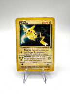 pokemon card pikachu 4 wizards black star promos italiano poor condiction