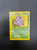 Carta Pokemon Nidoking 11/102 Set Base BS Italiano Played Vintage Holo