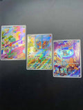 carte pokemon set charmander bulbasaur squirtle SV-P 068/071/074 promo cinese nm