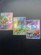 carte pokemon set charmander bulbasaur squirtle SV-P 068/071/074 promo cinese nm