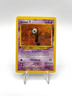 Carta pokemon Unown L 86/105 1a Edizione set Neo Destiny Excellent Vintage ITA