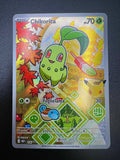 carta pokemon Chikorita MEP 046 Black Star Promos italiano near mint 30th