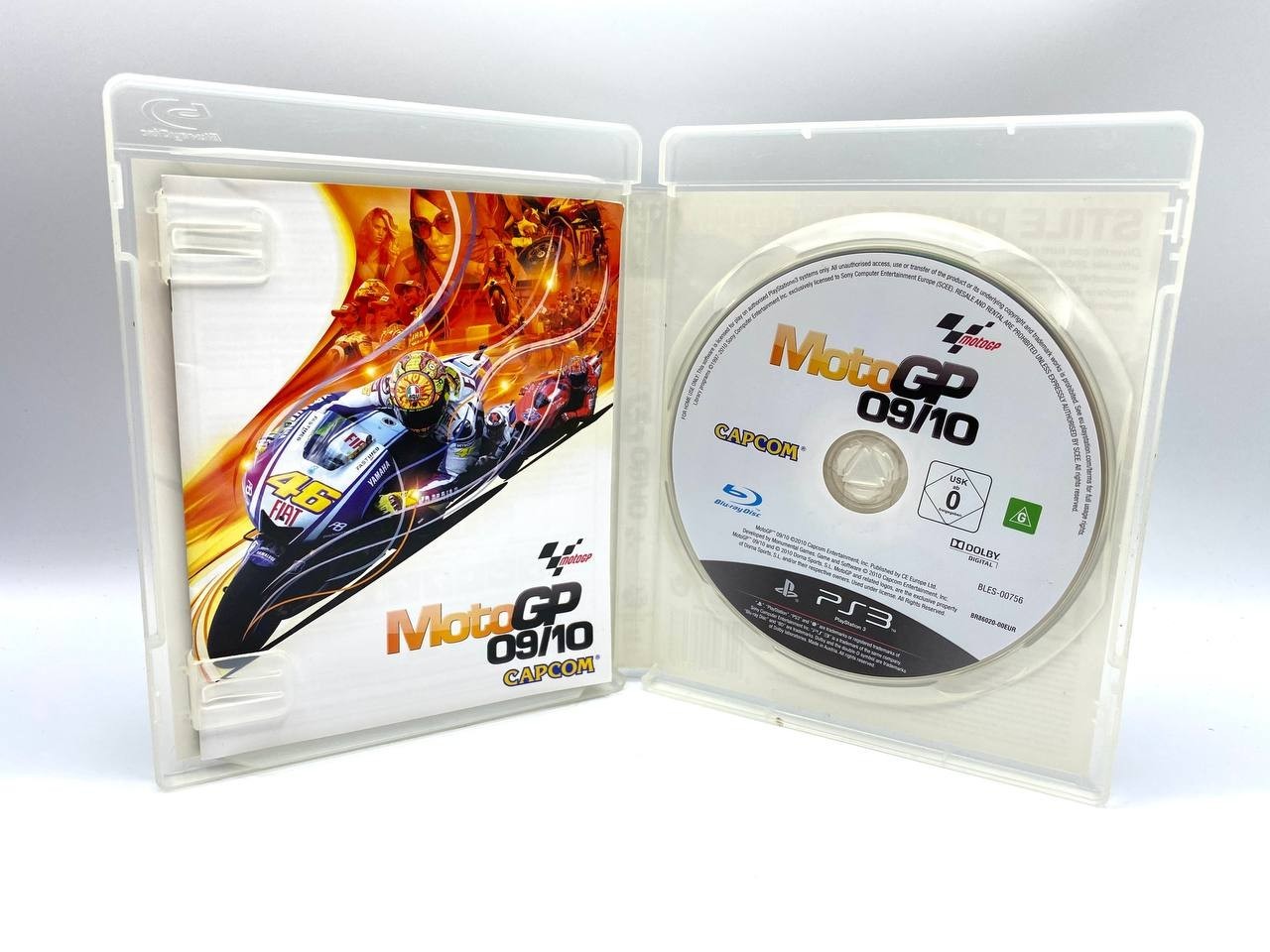 MotoGP 09/10 Capcom Sony PlayStation 3 ps3 Completo Funzionante Italiano