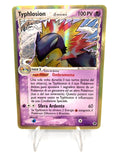 Carta pokemon Typhlosion 12/101 Holo set Specie delta EX L'isola dei draghi NM