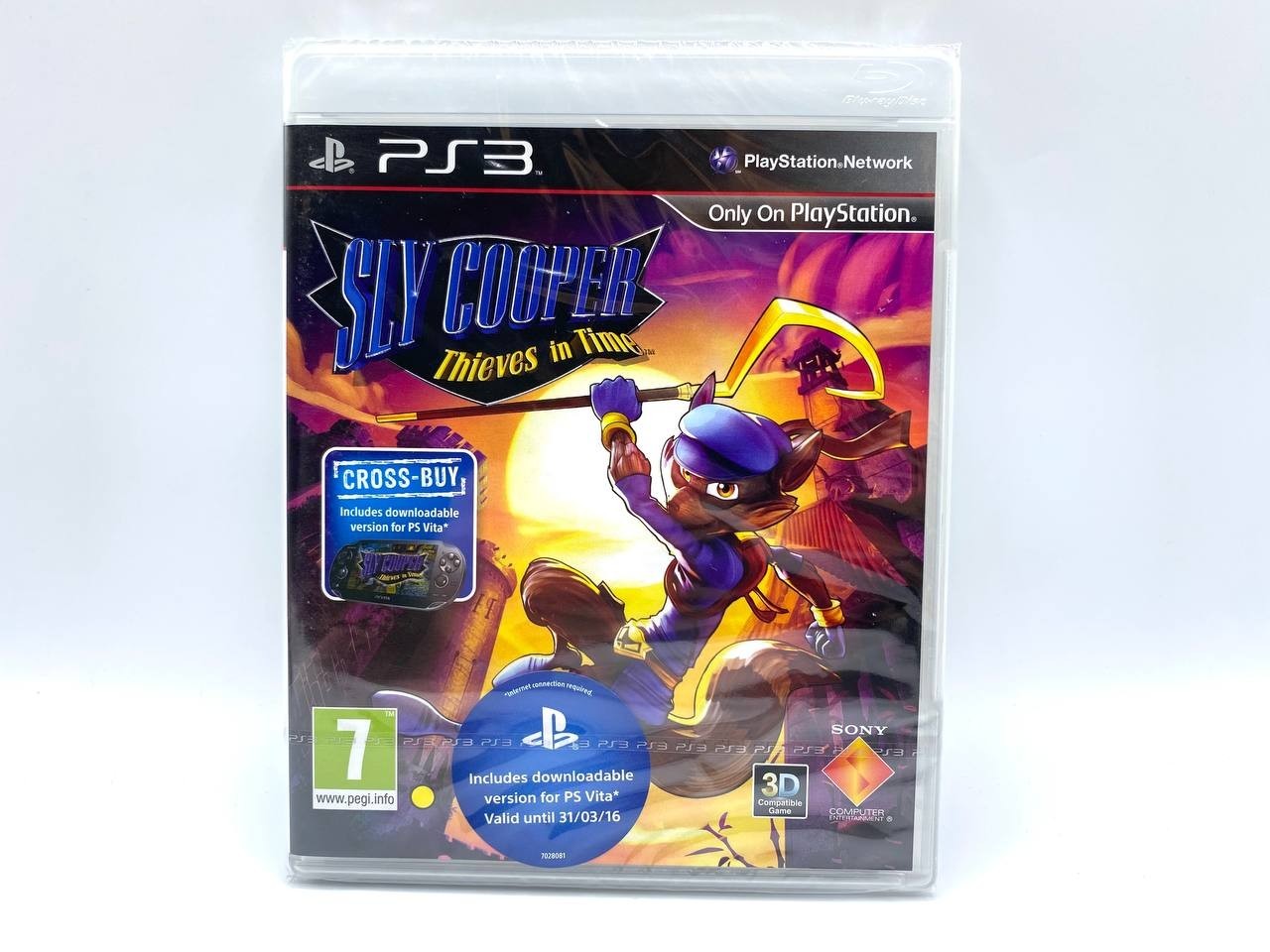 Sly Cooper Thieves in Time Sony PlayStation PS3 Inglese Nuovo Sigillato