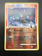 Carta Pokemon Houndoom G Lv 45 50/127 Reverse Holo set Platino Italiano Good