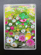 Carta Pokemon Fomantis 085/084 PBL Buio pesto Italiano Near mint Holo