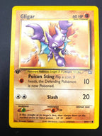 Carta pokemon Gligar 59/111 set Neo Genesis Inglese NM 1a edizione Vintage