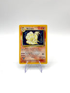 Carta pokemon Ninetales Holo 12/102 Base Set BS Italiano ITA Vintage poor