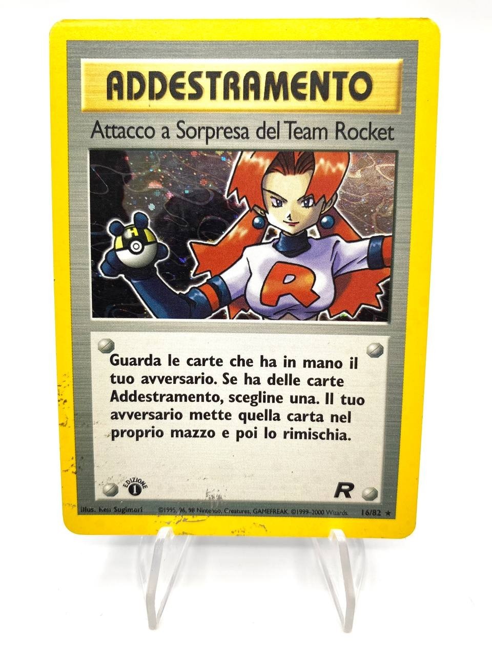 Pokemon Attacco a Sorpresa Del Team Rocket 16/82 TR Team Rocket ITA Holo Played
