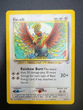 Carta pokemon Ho-oh 18/64 set Neo Revelation Inglese Excellent Vintage no holo