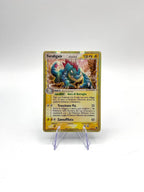 Carta Pokemon Feraligatr set Specie delta 2/101 EX Drago Holo Good Vintage