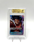 Carta Monkey.D.Luffy Alternate Art OP11-040 A Fist of Divine Speed Foil BGS 10