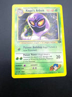 Carta pokemon Koga's Arbok set Gym Challenge 25/132 no holo Inglese ENG EXC