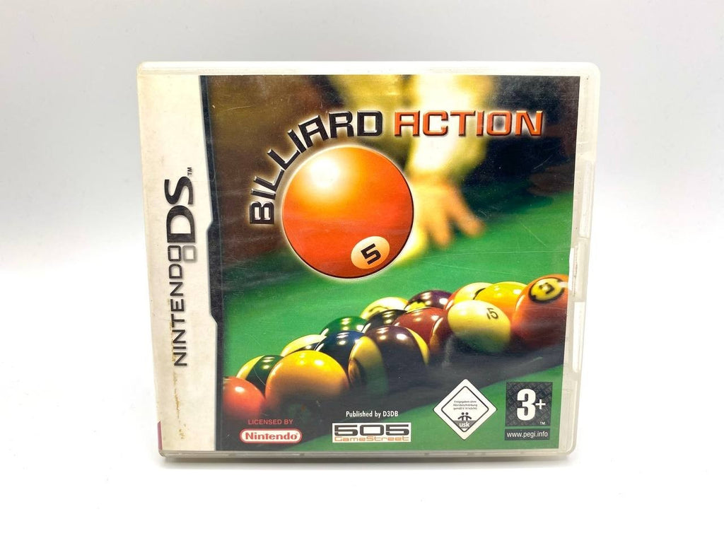 BILLIARD ACTION 505 gamestreet ITALIANO NINTENDO DS 3DS SPORT ARCADE BILIARDO