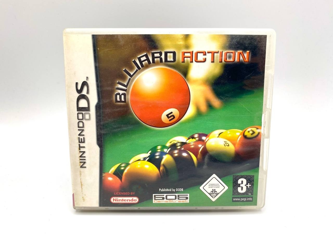 BILLIARD ACTION 505 gamestreet ITALIANO NINTENDO DS 3DS SPORT ARCADE BILIARDO
