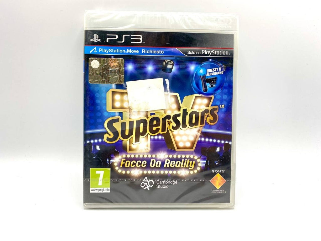 Videogioco Superstars tv Facce da reality ps3 Playstation Completo Sealed