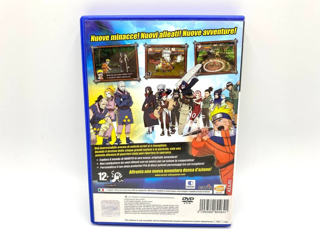 Naruto Uzumaki Chronicles 2 PlayStation 2 Ps2 ITA Italiano completo e funzionant