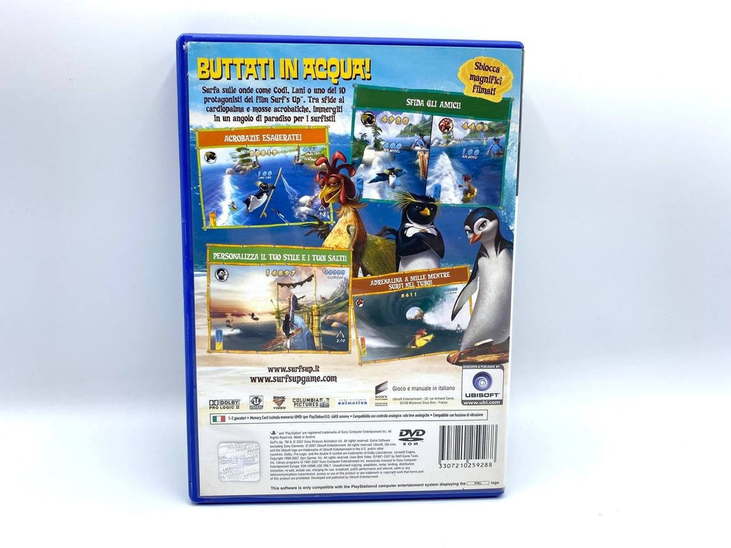 Surf's Up I re delle onde Sony PlayStation 2 PS2 Completo Funzionante Italiano
