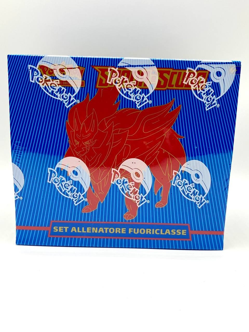 Pokemon ETB Set allenatore fuoriclasse SPADA E SCUDO Sealed Sigillato Zamazenta